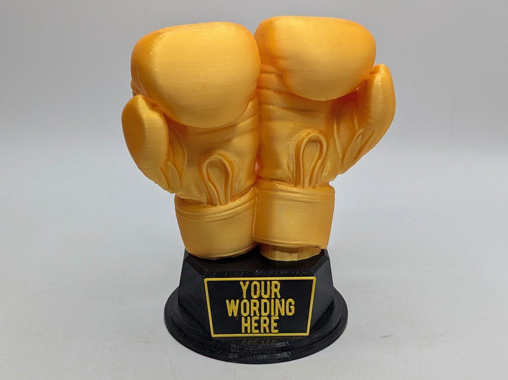 Personalised Boxing Trophy, Glove Trophy, Boxing Award Gift, Boxing Glove Trophy, Gift for Boxer, Boxing Club Trophy, Boxing Coach Trophy