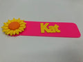 Personalised Sunflower Bookmark, Sunflower Bookmark, Flower Bookmark, Gift for Flower Lover, Flower Party Bag Filler, Sunflower Birthday