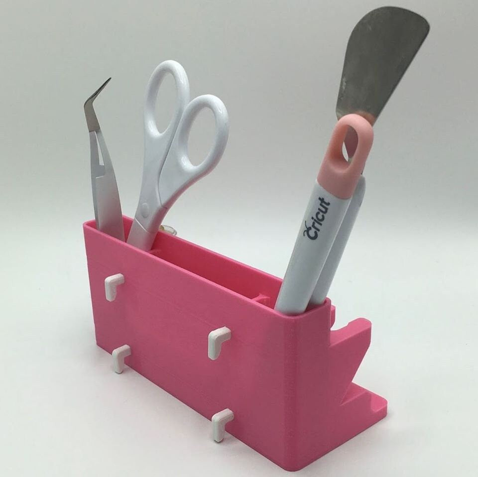 Tool Holder to fit Ikea Skadis Pegboard / Tools and Accessory Storage for Cricut Maker / Tool and Accessory Storage for Cricut Air