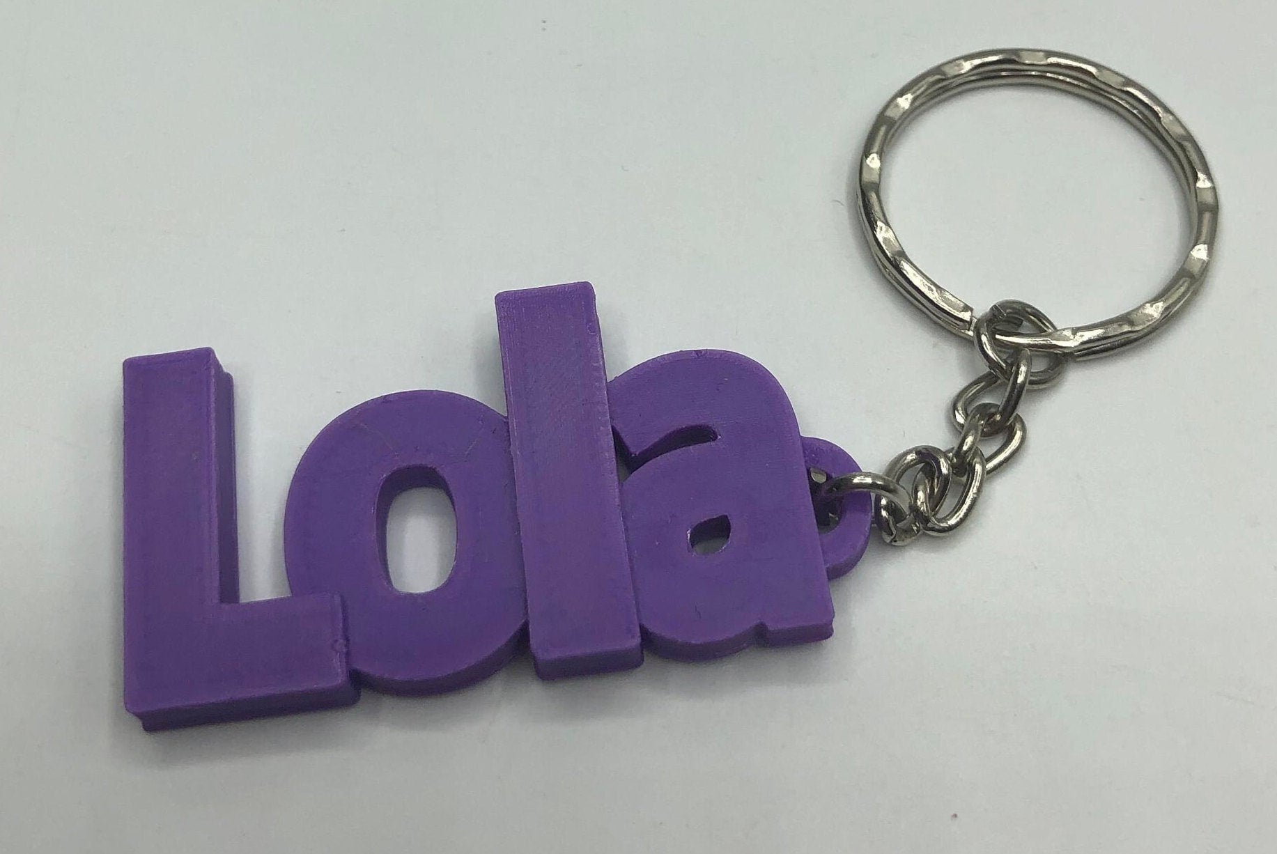 Girls Personalised Keyring, School Bag Tag, Back to School Gift, Party Bag Filler, Small Personalised Item, Personalised Gift, Under 5