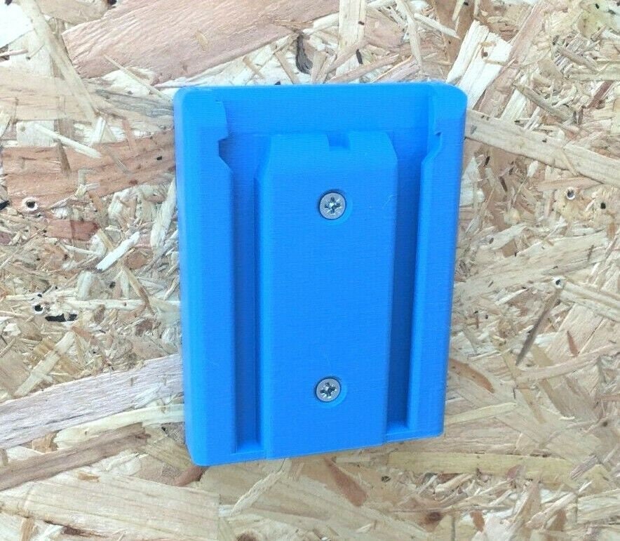 Battery Wall Mount for Hilti B22 22v or B36 36v Batteries / Undershelf Mount x1 / Hilti Battery Wall Mount / Battery Mount Storage for Hilti