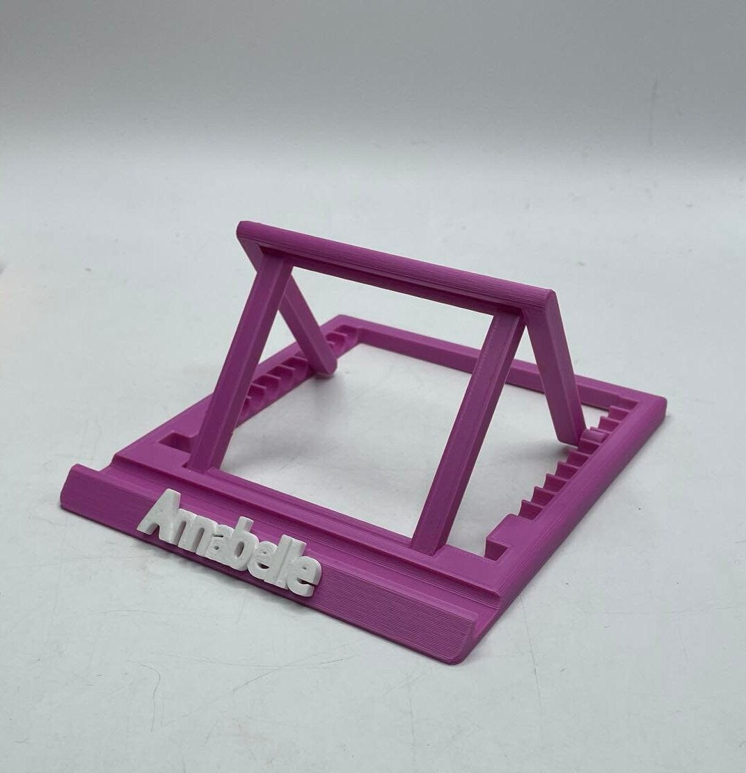 Personalised Universal Tablet Holder / Adjustable Folding Desk Stand / Tablet Stand Universal / Desk Tablet Holder Stand / Stand for Tablets