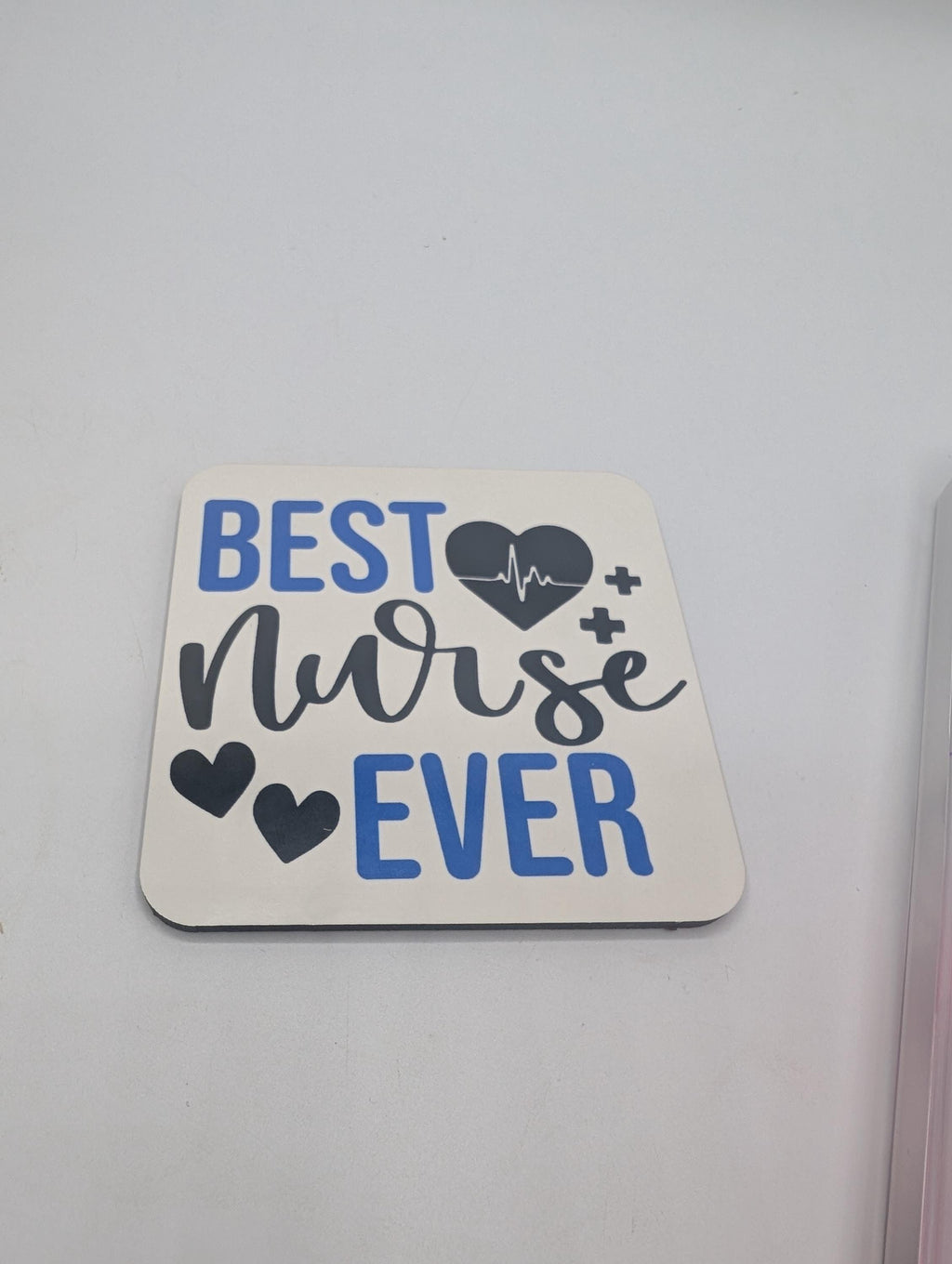 Best Nurse Coaster, Gift for Nurses, Under 5 Pound, Nurse Life Coaster, Best Nurse Gift, Nurse Christmas Gift, Gift for Her, Gift for Him