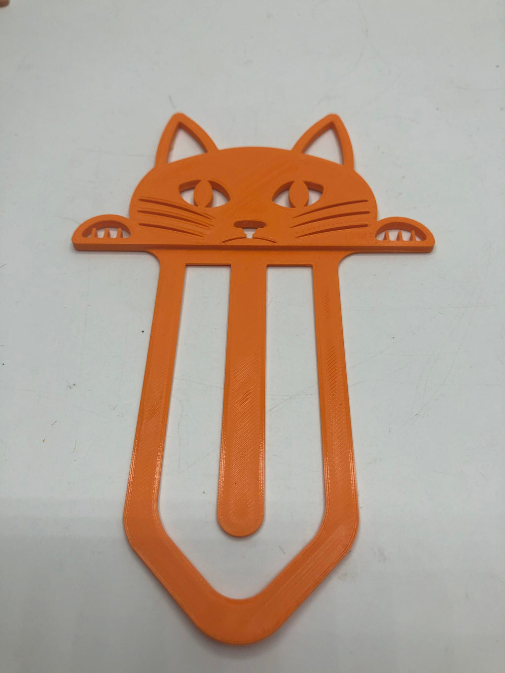 Cat Bookmark, Kitten Bookmark, Peeping Cat Bookmark, Cat Page Marker, Cat Lover Gift, Black/Ginger Cat, Under 5 Pound, Cat Stocking Filler