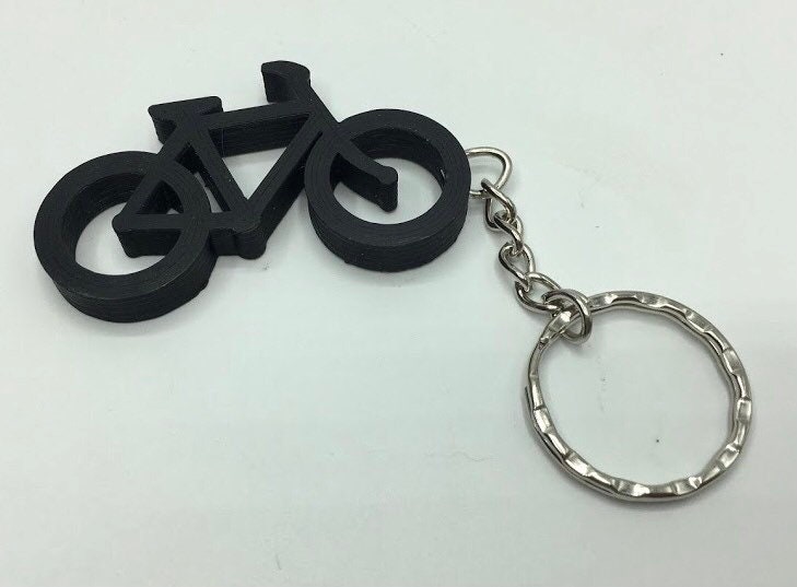 Bike Keyring Gift, Bicycle Keyring Gift, Cycling Gift, Bike Lock Keyring, Keyring for Bike Lover, Cyclist Keyring, Bike Charm, Bike Shaped