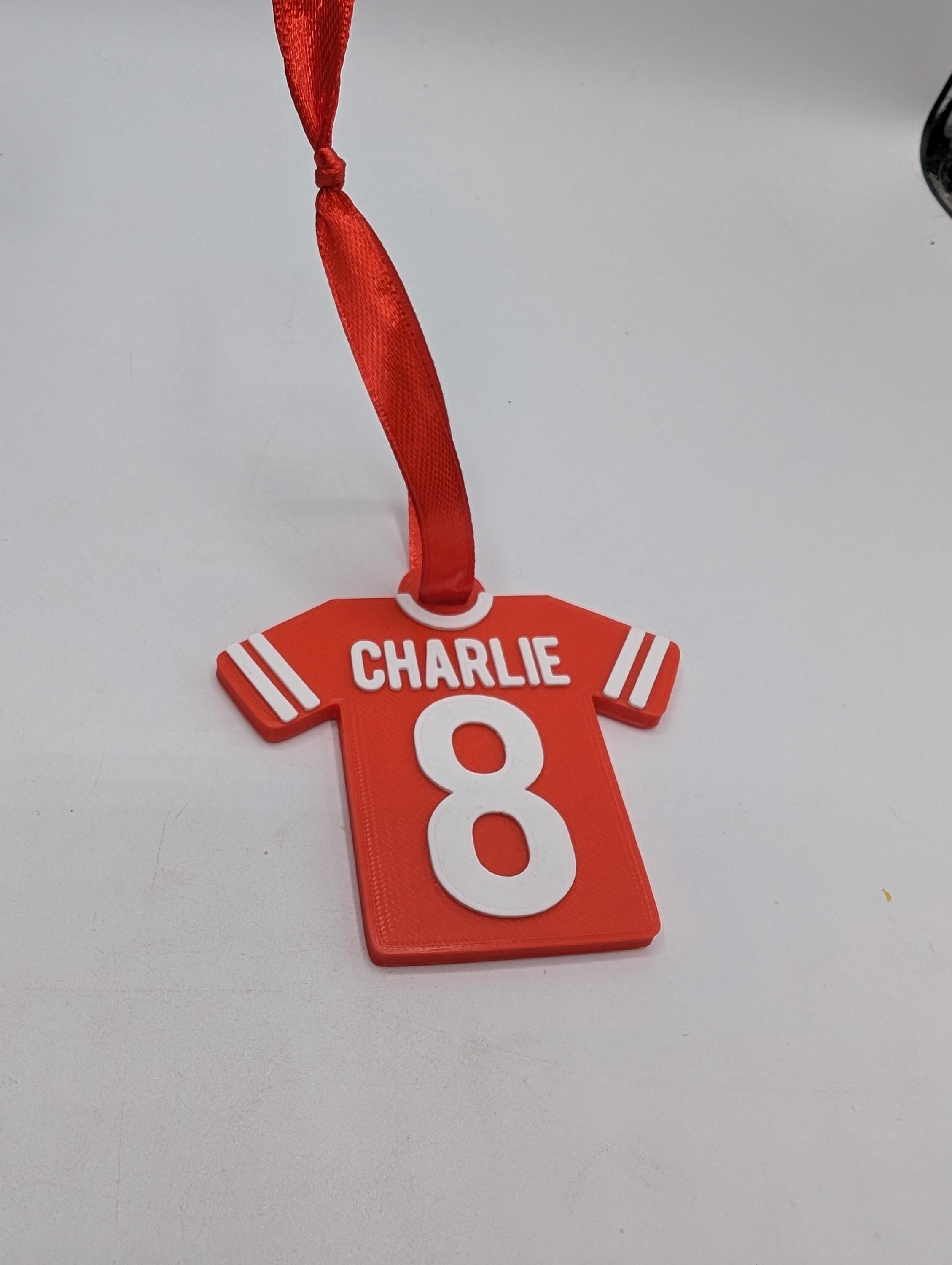 Personalised Football Shirt Bauble, Soccer Christmas, Football Party Bag Fillers, Football Team Decorations, Football Gift,  Football Favour