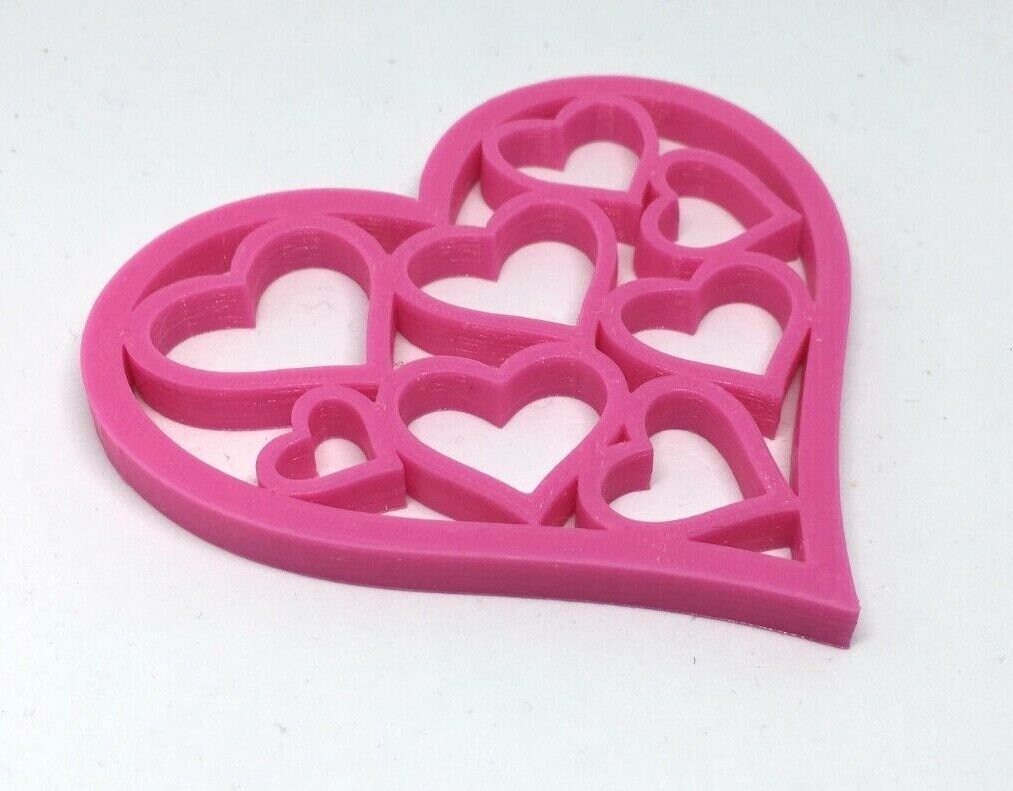 Heart Drinks Coasters / Valentines Day Gift / Love Coaster / Heart Shaped Coaster / Drinks Coaster / Coaster Heart Gift / Heart Shaped Gift