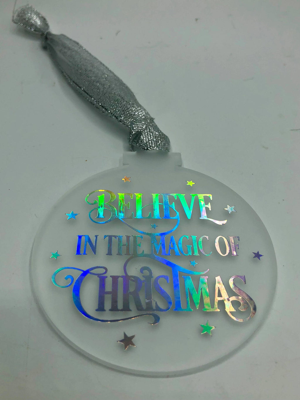 Believe in the Magic of Christmas Bauble, Magic of Christmas Bauble, House Believes, Christmas Ornament, Believe In The Magic Decoration
