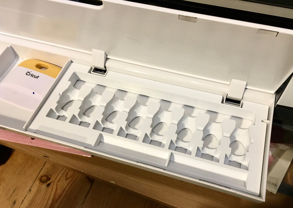 Cricut Maker Tool Tray and Blade Organiser / Caddy to fit inside a Cricut Maker for Accessories and Tools / Cricut Maker 3 Tool Holder Tray