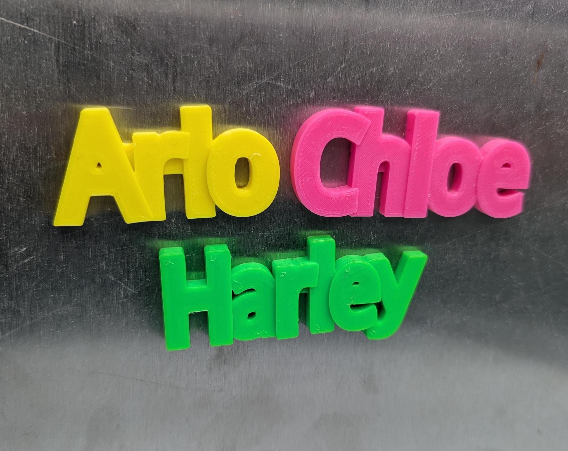 Personalised Fridge Magnet, Custom Fridge Magnet, Unique Personalised Name Gift, Personalized Magnet, Name Fridge Magnet, Office Magnet Gift