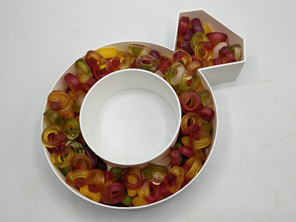 Engagement Sweet Table, Wedding Ring (8.5") for Sweet filling Cake Alternative, Wedding Table Decoration, Engagement Party Display Table