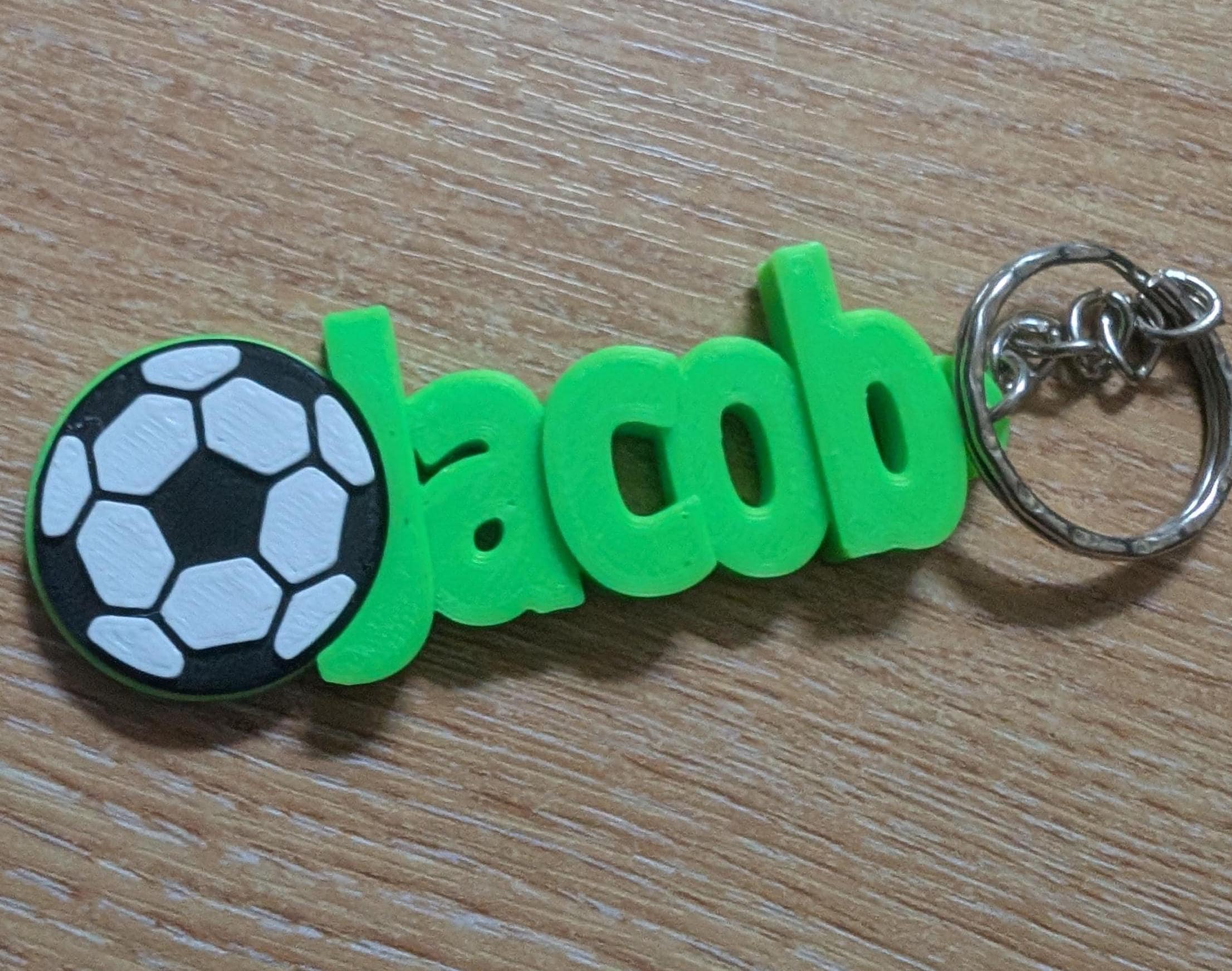 Personalised Football Keyring, Soccer Keyring, Football Party Bag Filler, Football Team Tags, Football Gift, Football Favour, Under 5 Pounds