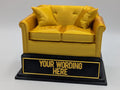Personalised Sofa Trophy, Settee Shape Gift, Sofa Award Gift, Couch Trophy, Custom Sofa Award, Sofa Surfer Gift, Lazy Award Gift, Settee