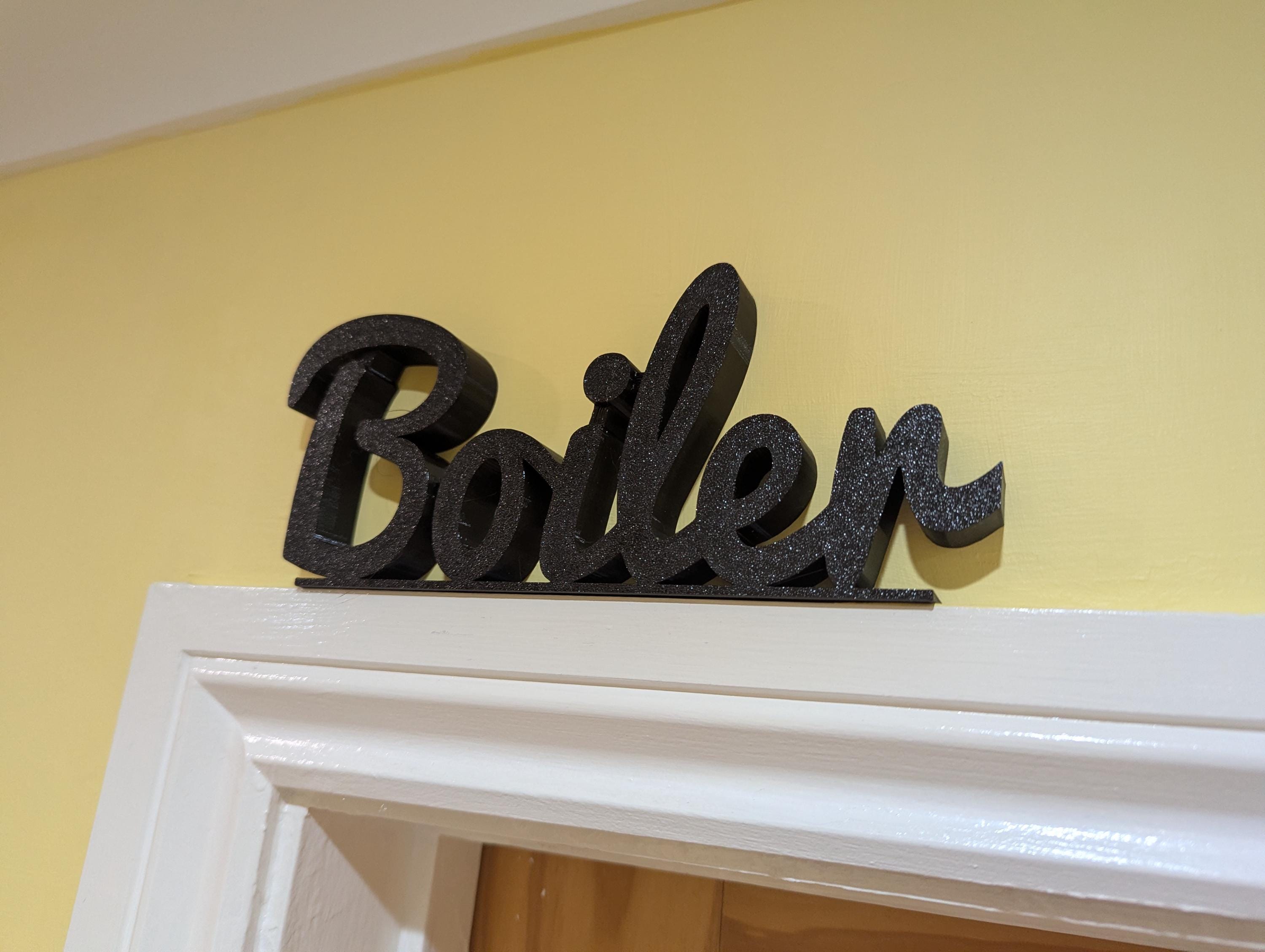 Boiler Above Door Sign, Boiler Door Topper, Boiler Cupboard Door, Custom Door Sign, Office Door Sign, Quirky Door Sign, Boiler Room Sign