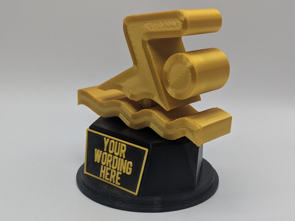 Personalised Swimming Trophy, Swimming Competition Award, Best Swimmer Trophy, Custom Swimming Trophy, Best Swimmer Award, Swimming Trophy