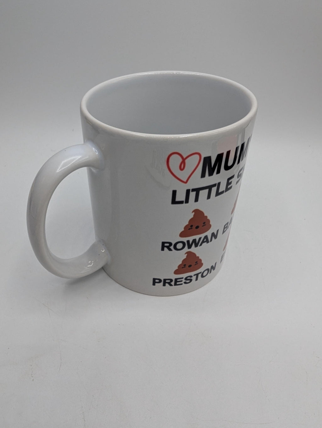 Mum Gift Personalised Mug / Mum's Little Shits Mug / Mummy's Little Shits Mug / Funny Mug / Personalised Mother's Day Gift / Mum Birthday