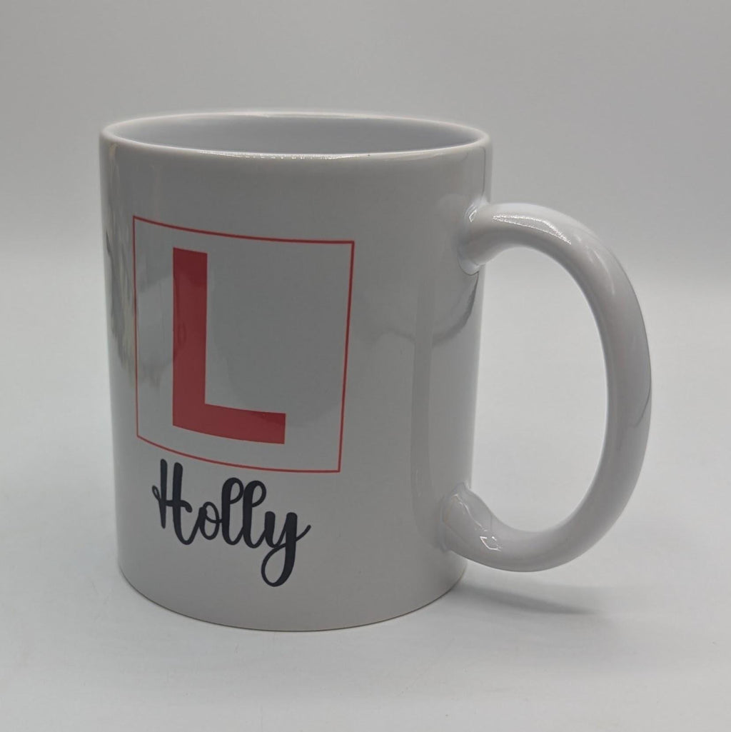 Learner Driver Mug, Funny Gift for Learner, Learner Driver Gift, 17th Birthday Gift, Personalised Learner Mug, Learning to Drive, Learner