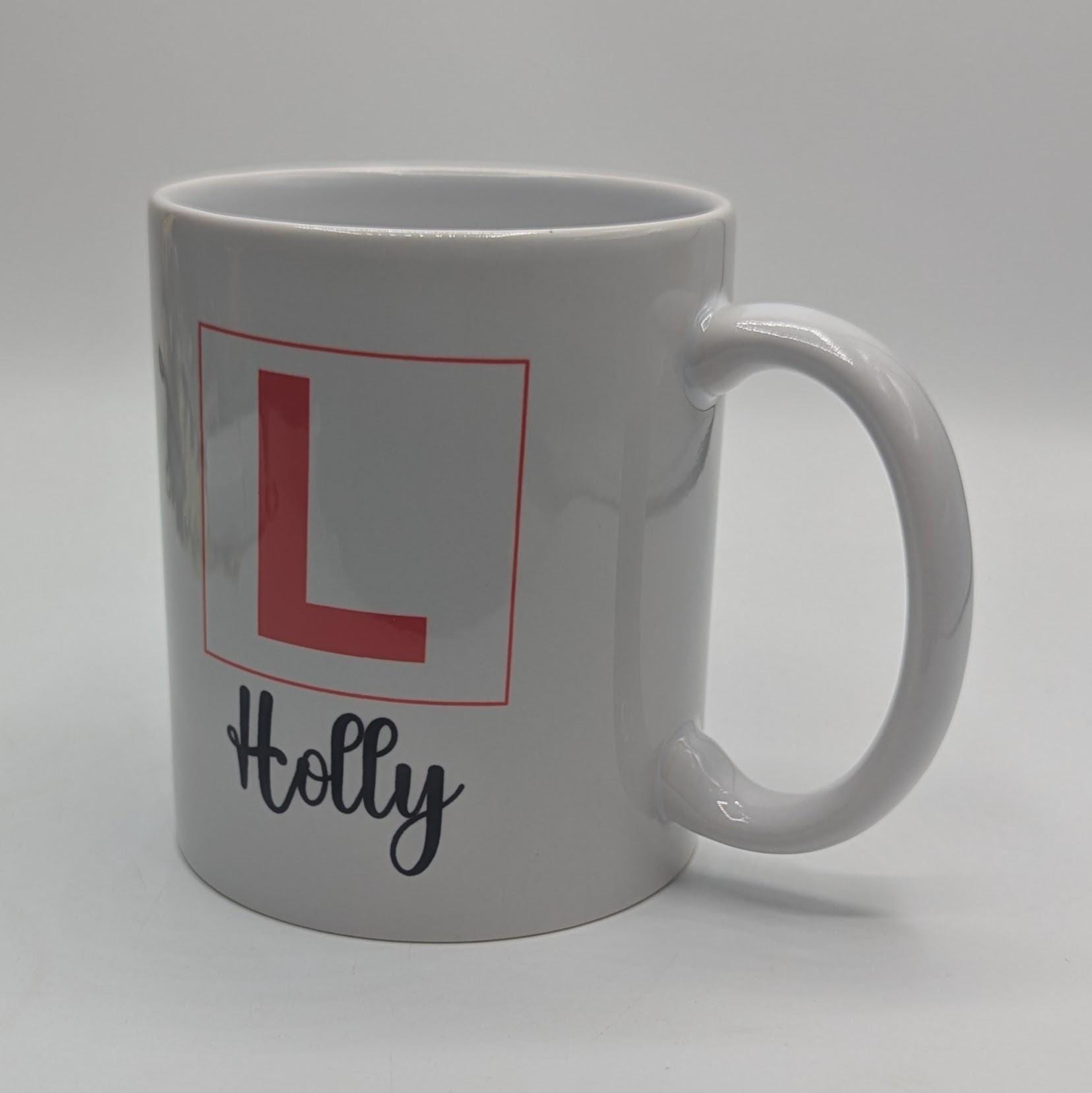 Learner Driver Mug, Funny Gift for Learner, Learner Driver Gift, 17th Birthday Gift, Personalised Learner Mug, Learning to Drive, Learner