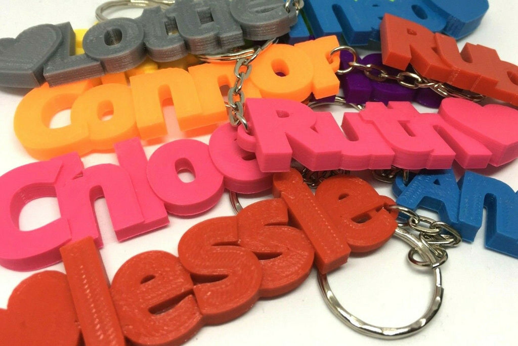 Personalised Heart Keyring, Heart Bag Tag, Heart Keychain, Personalised Keyring, Under 5 Pounds, School Bag Tag, Custom Name Keyring