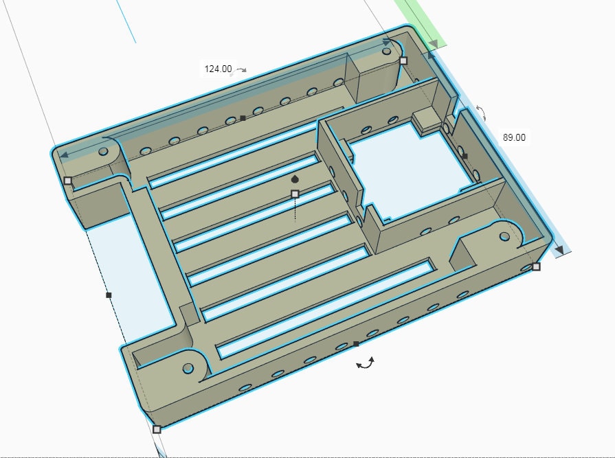 Fan Base with 40mm USB Fan for EEW Nano Spinning Wheel - EEW Nano