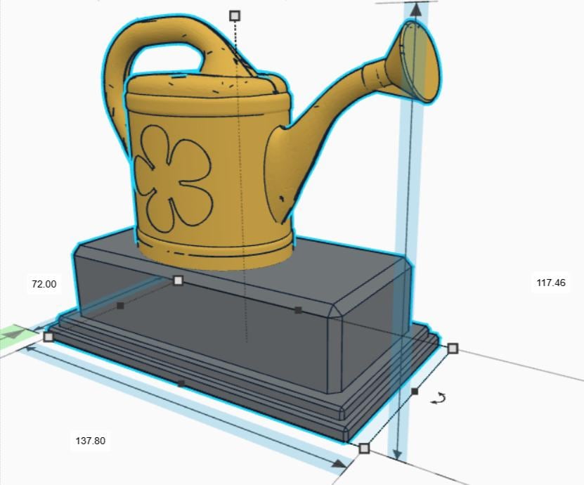 Personalised Watering Can Trophy, Watering Can Shape Gift, Gardener Award, Gardener Trophy, Custom Trophy Award, Gardening Lover Gift