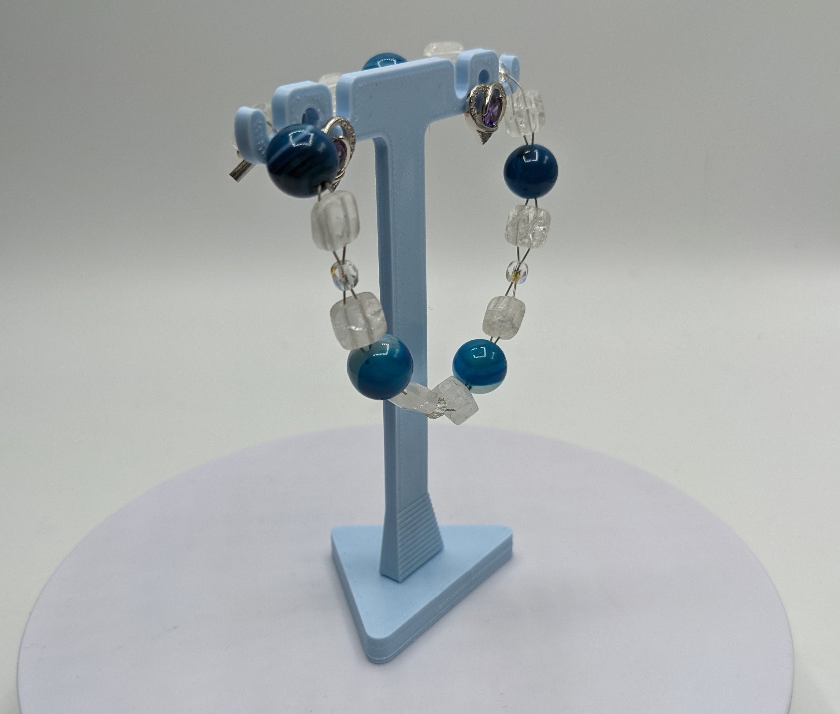 Earring & Bracelet Stand, Jewellery Holder for Earrings and Necklace, Jewellery Display Stand, , Hoop Earring Stand, Dangly Earring Stand