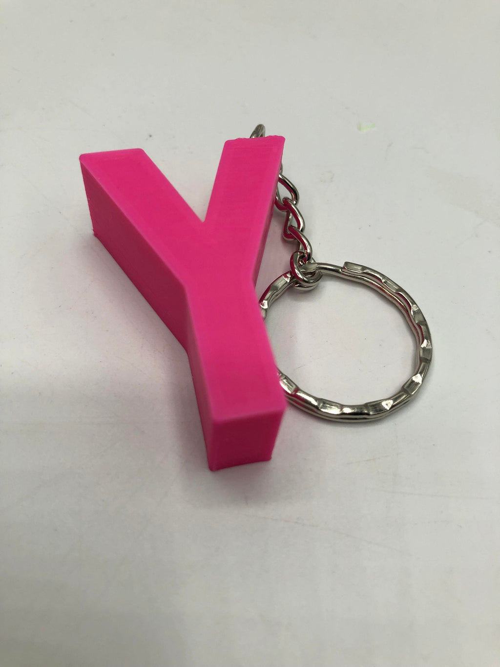 Large Initial Letter Keyrings / Letter Keyring / Letter Bag Tag / Initial Bag Charm / Under 5 Pounds / Alphabet Keyring / Party Bag Gift