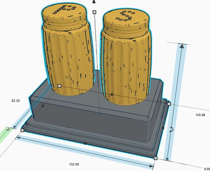 Personalised Salt & Pepper Trophy, Salt Shape Gift, Pepper Award Gift, Couch Trophy, Custom Award, Salt and Pepper Shaker Gift, Salt Shaker