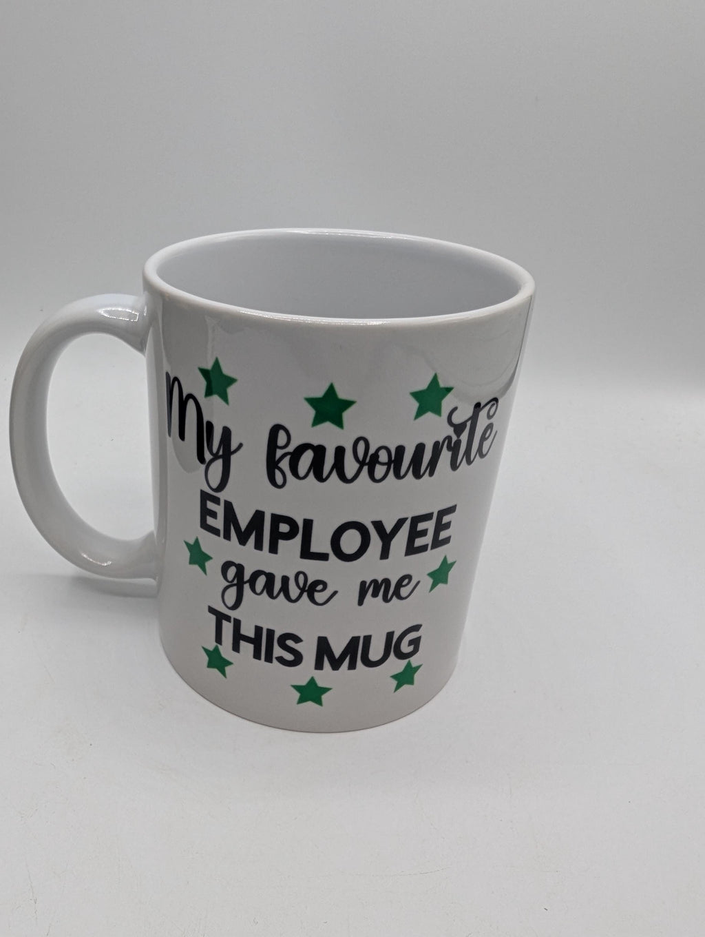 My Favourite Employee Gave Me This Mug / Funny Mug / Mug for Boss / Sarcastic Mug / Sarcastic Coaster / Gift for Birthday / Leaving Gift