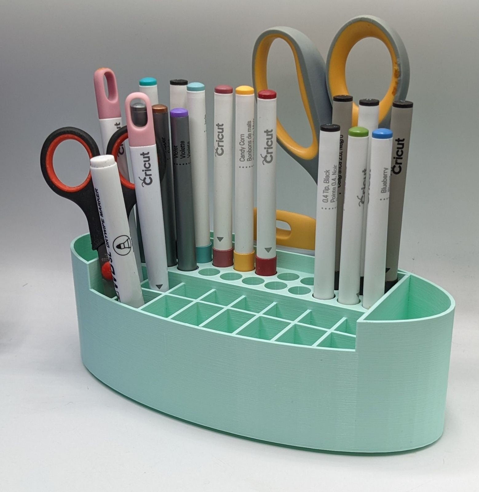 Cricut Tool, Pens and Accessories Oval Holder/ Oval Accessories Organiser for Cricut Tools, Pens and Accessories / Desk Storage Cricut Tidy