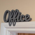 Office Door Sign, Home Office Door Sign, Office Door Topper, Room Door Sign, Custom Door Sign, The Office Sign, Office Art, Office Wall Sign