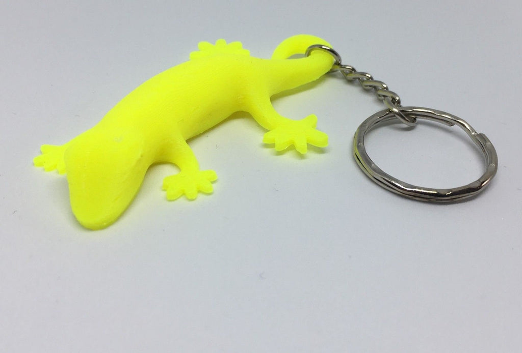 Gecko Keyring / Lizard Keyring / Gecko Shaped Keyring / Lizard Shaped Keyring / Gecko Gift / Lizard Gift / Novelty Keyring / Reptile Keyring