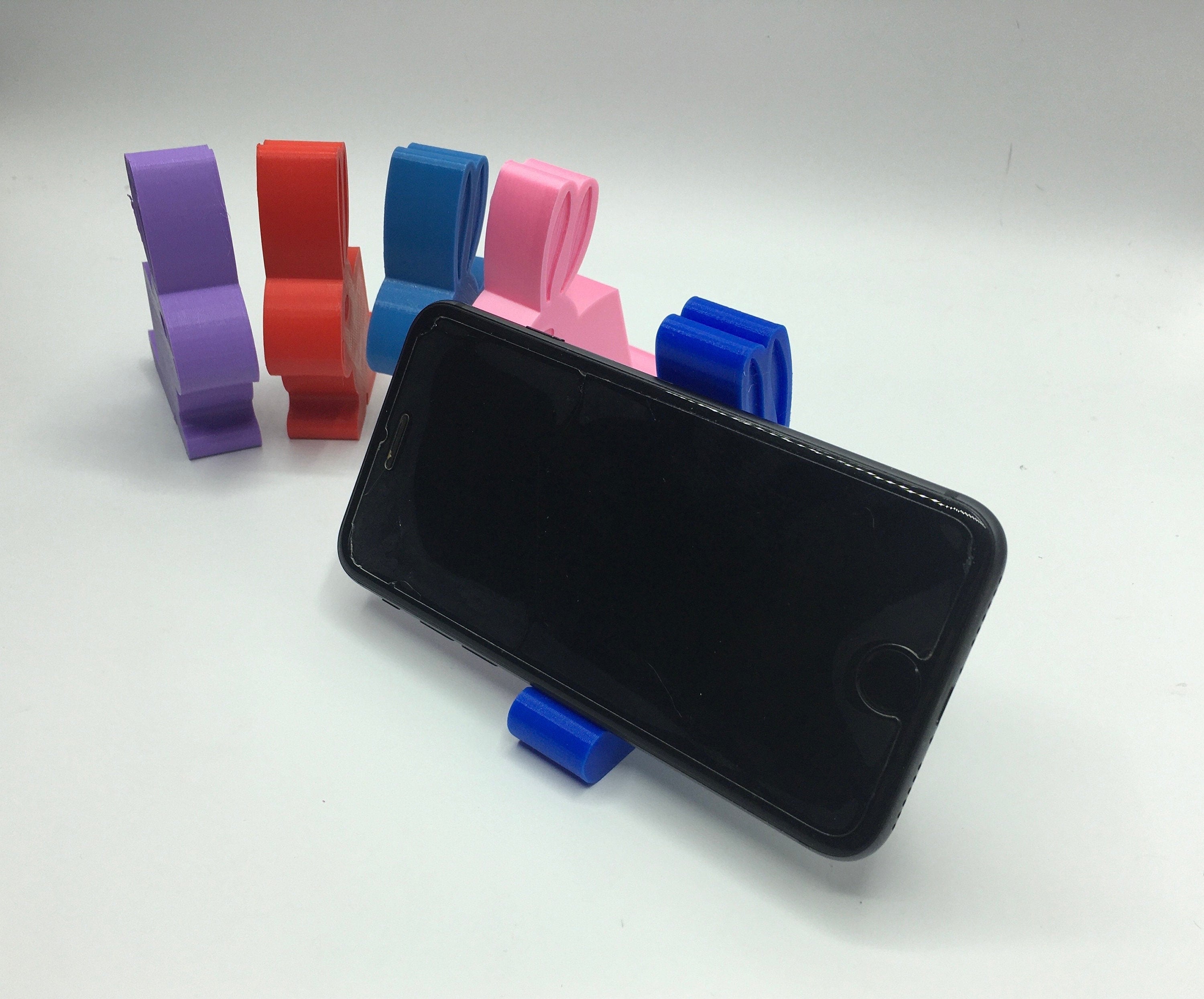 Bunny Mobile Phone Holder / Rabbit Phone Holder / Android Phone Holder / Iphone Holder / Bunny Phone Stand / Desk Accessory / Bunny Shaped
