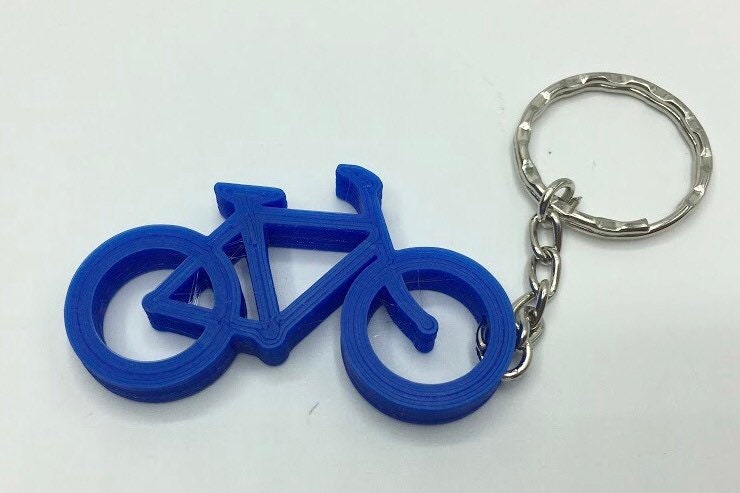 Bike Keyring Gift, Bicycle Keyring Gift, Cycling Gift, Bike Lock Keyring, Keyring for Bike Lover, Cyclist Keyring, Bike Charm, Bike Shaped
