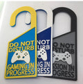 Gaming Do Not Disturb Door Sign / Gamer Do Not Disturb Sign / Gaming in Progress Sign / Do Not Disturb Gaming in Process / Gaming Room Decor
