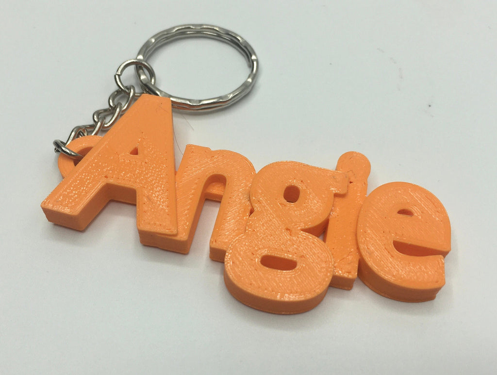 Girls Personalised Keyring, School Bag Tag, Back to School Gift, Party Bag Filler, Small Personalised Item, Personalised Gift, Under 5