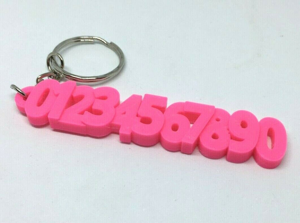 Phone Number Keyrings, Get Lost Keys Back, Telephone Number Keyring, Family Day Out, Lost Child, ASD, ADHD, Alzheimer's, Dementia, Under 5