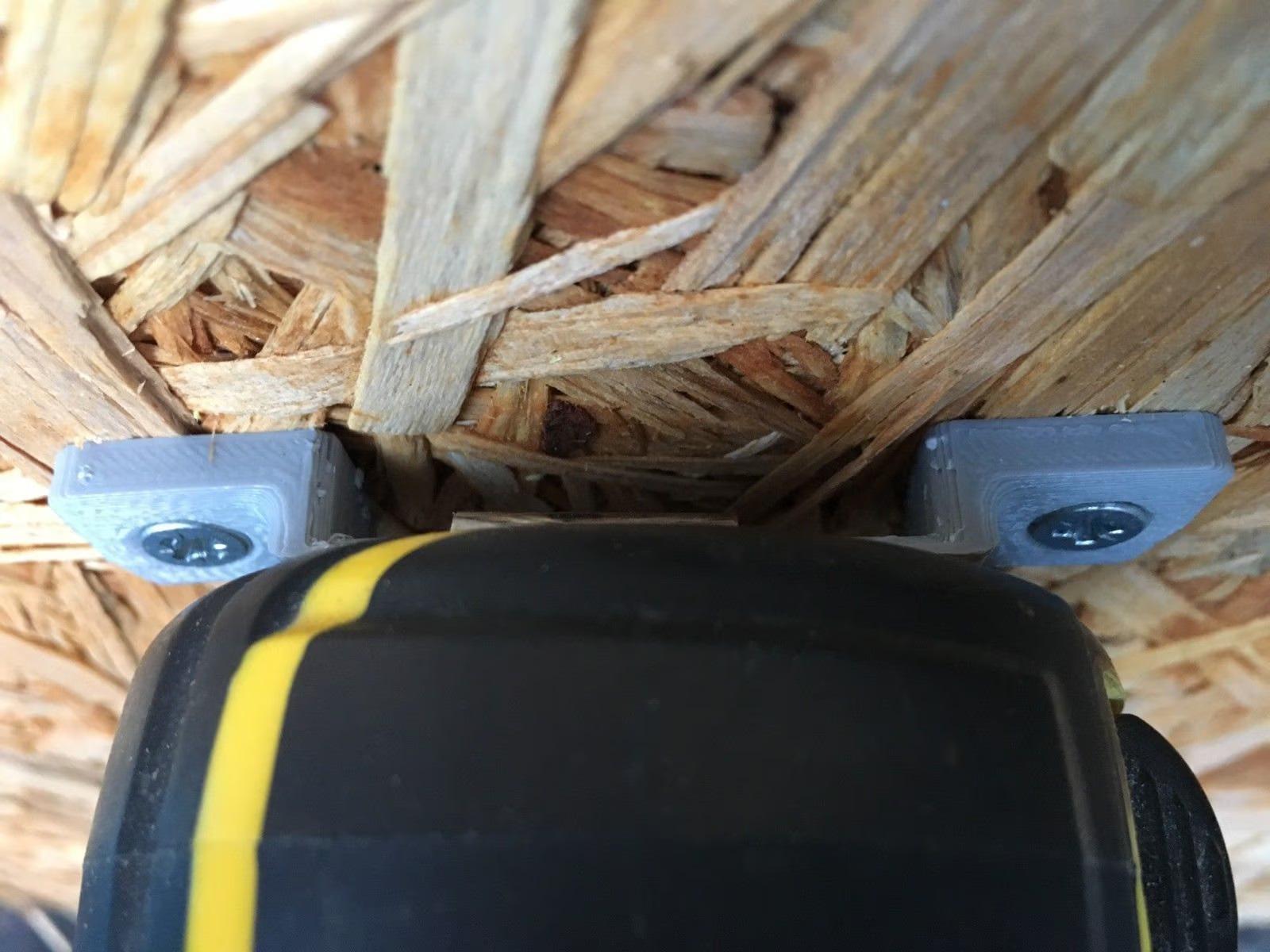 Tape Measure Holder / Wall Mount / Bracket / Clip for Shed / Tape Measure Storage / Tape Measure Mount / Tape Measure Display / Tape Measure