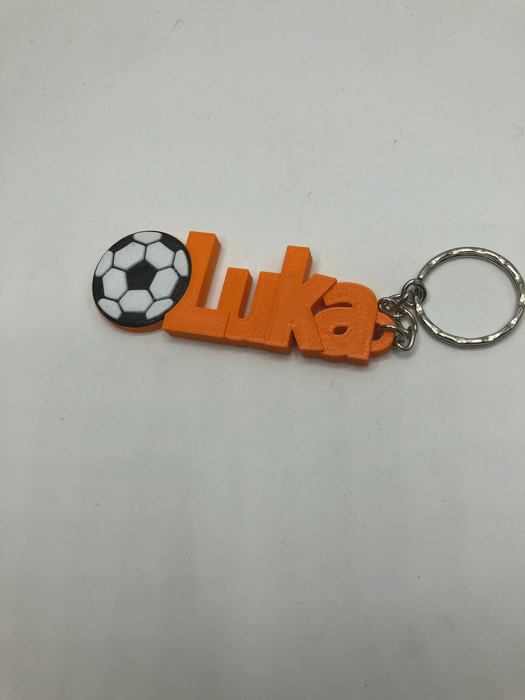 Personalised Football Keyring, Soccer Keyring, Football Party Bag, Football Team Bag Tag, Football Gift, Football Favour, Under 5 Pound