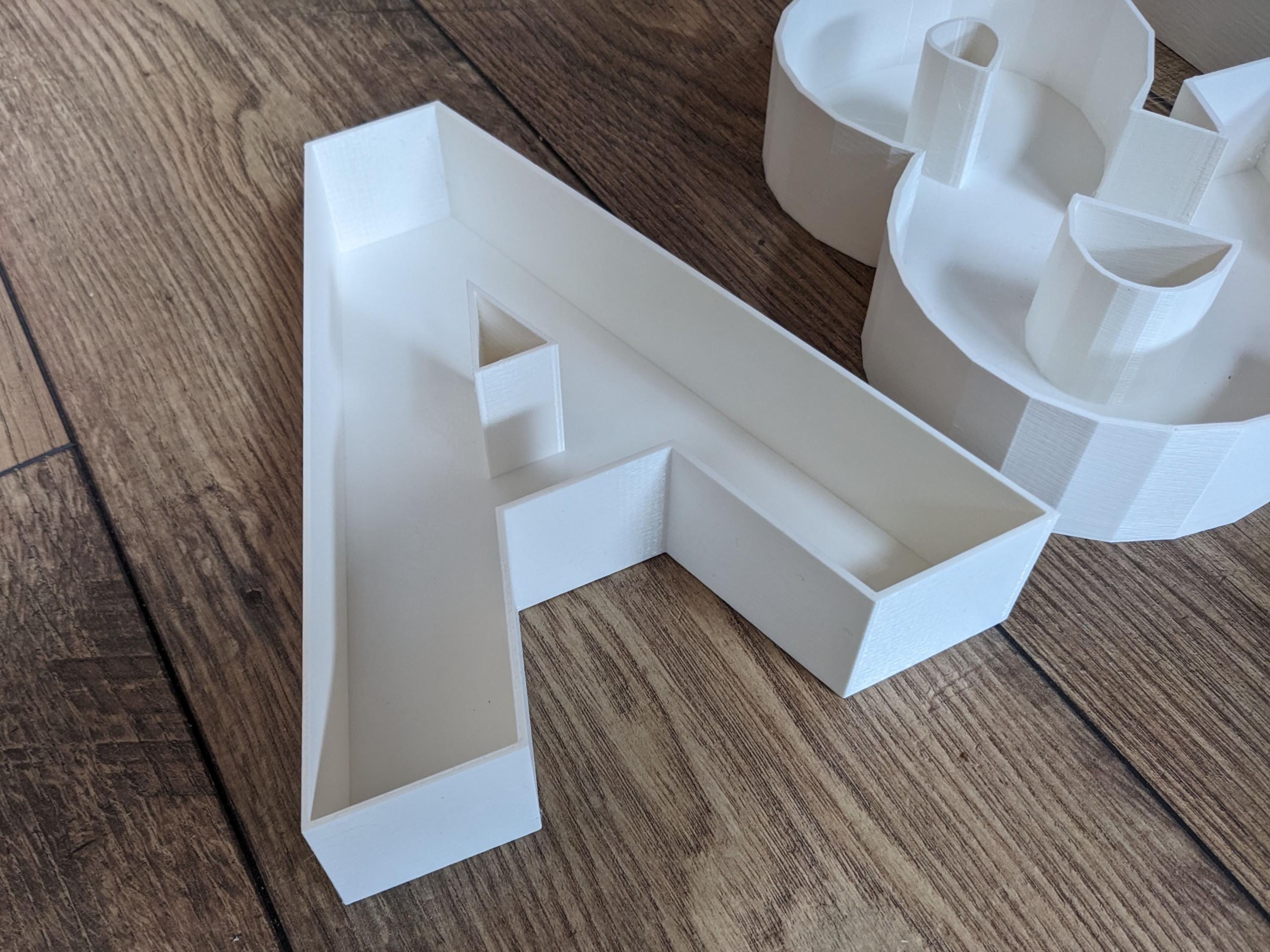 Wedding Large Letters (8.5") for Sweet filling / Wedding Cake Alternative / Wedding Table Decoration / Wedding Sweet Stand / Wedding Floral