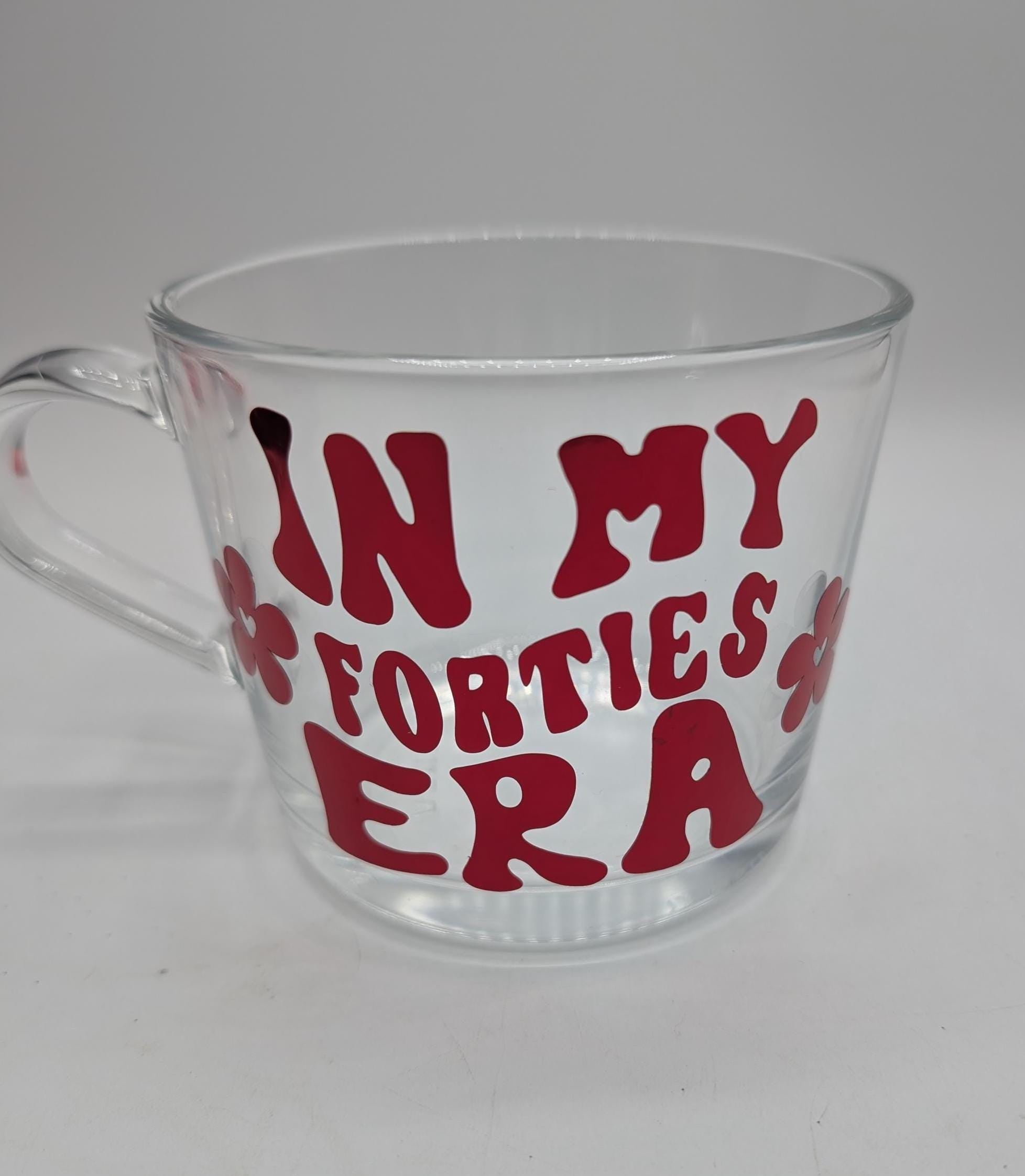 My Forties Era Mug, Gift for Her, 40th Birthday Present, Present For Her, 40 Today Mug, Birthday Mug Present, 40th Birthday Milestone