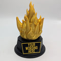 Personalised Fire Trophy, Fire Shape Gift, Fire Award Gift, Fire Fighter Trophy, Custom Trophy Gift, On Fire Trophy, On Fire Award Gift