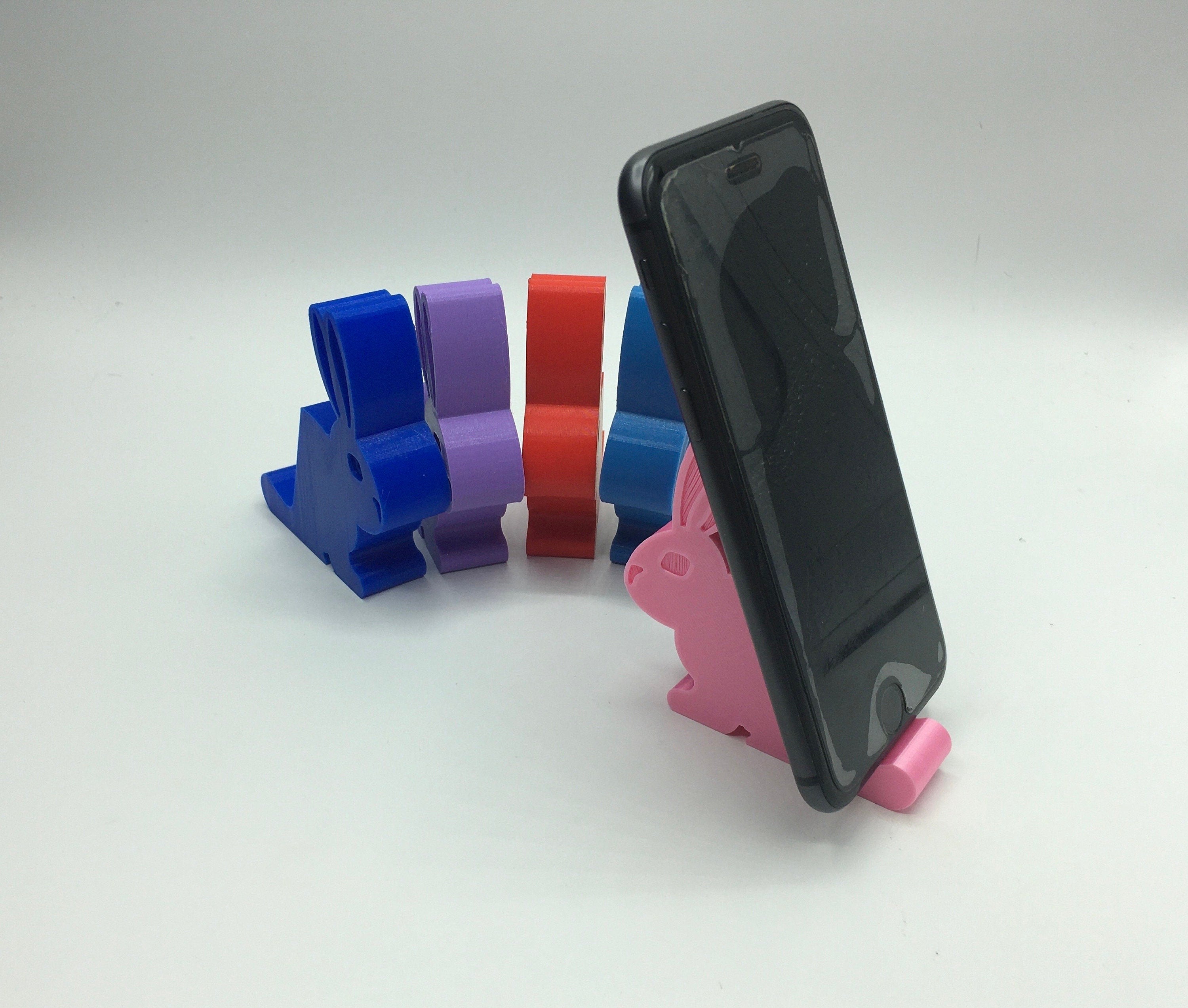 Bunny Mobile Phone Holder / Rabbit Phone Holder / Android Phone Holder / Iphone Holder / Bunny Phone Stand / Desk Accessory / Bunny Shaped