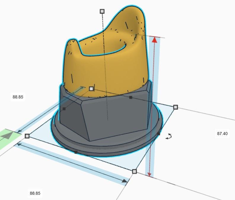 Personalised Potty Trophy, Potty Shape Gift, Potty Mouth Award Gift, Potty Joke Gift, Custom Trophy Award, Novelty Potty Award, Gold Potty