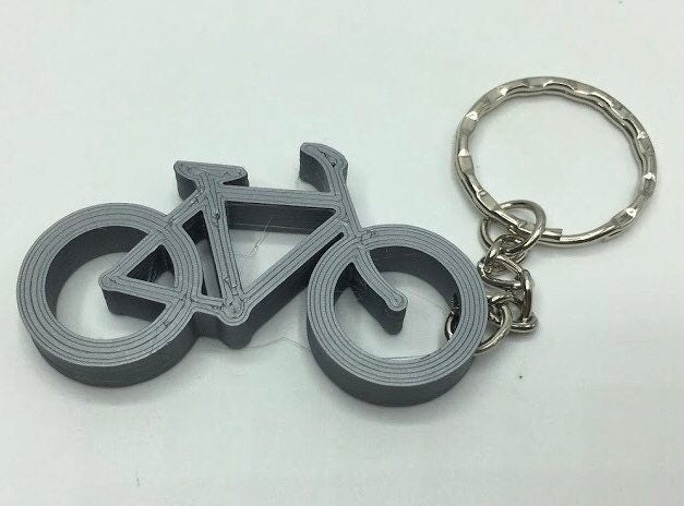 Bike Keyring Gift, Bicycle Keyring Gift, Cycling Gift, Bike Lock Keyring, Keyring for Bike Lover, Cyclist Keyring, Bike Charm, Bike Shaped
