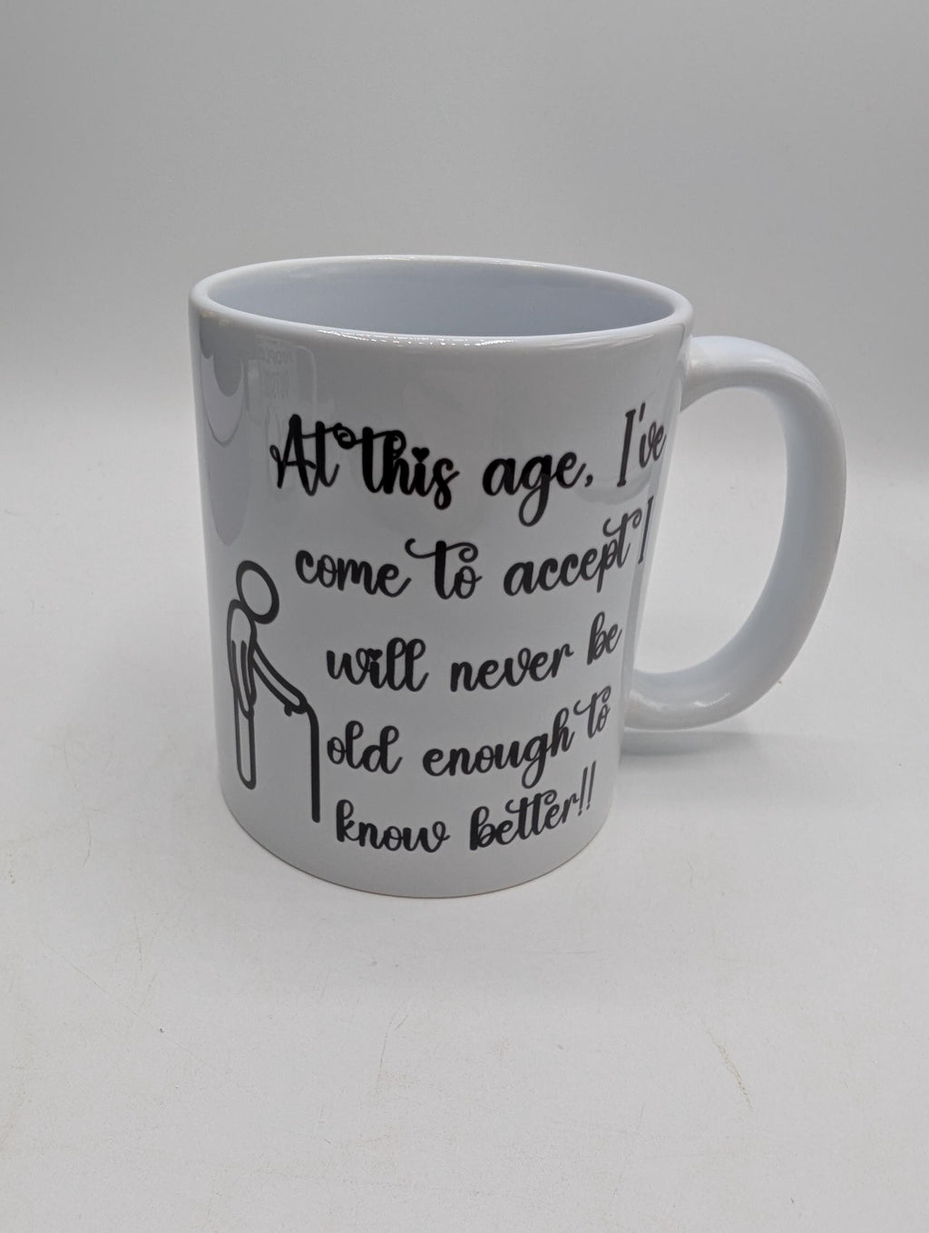Know Better Mug, Funny Mug Gift, Retirement Mug Gift, Joke Office Mug, Old Enough Mug, Joke Mug Gift, Birthday Mug, Grumpy Mug Gift
