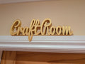 Craft Room Door Sign, Crafter Door Sign, Door Topper, Custom Door Sign, Above Door Sign, Quirky Sign, Sign For Crafters, Crafting Room Sign