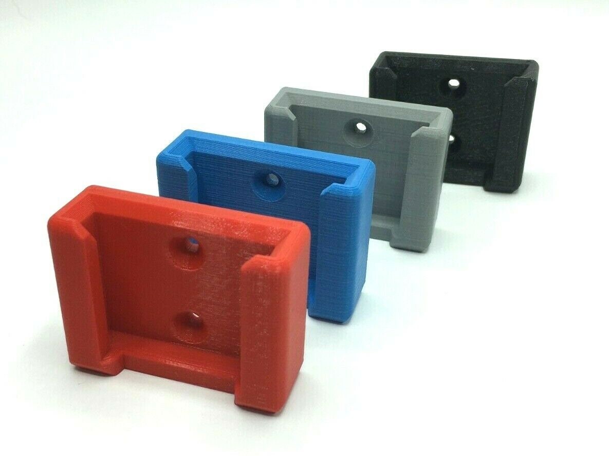 Battery Wall Mini Mount for Milwaukee M18 18v Drills / Powertool Battery Storage . Battery Tool Holder Mount Milwaukee
