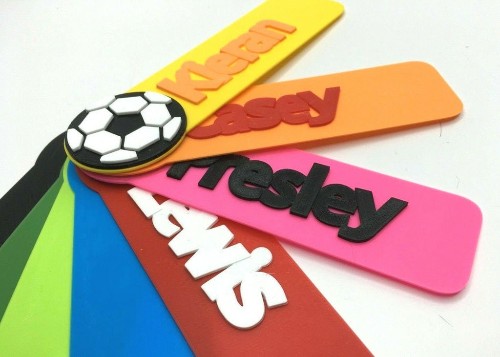 Football Personalised Bookmarks, Soccer Bookmark, Football Reading Gift, Football Lover Gift, Soccer Bookmark Gift, Football Party Gift