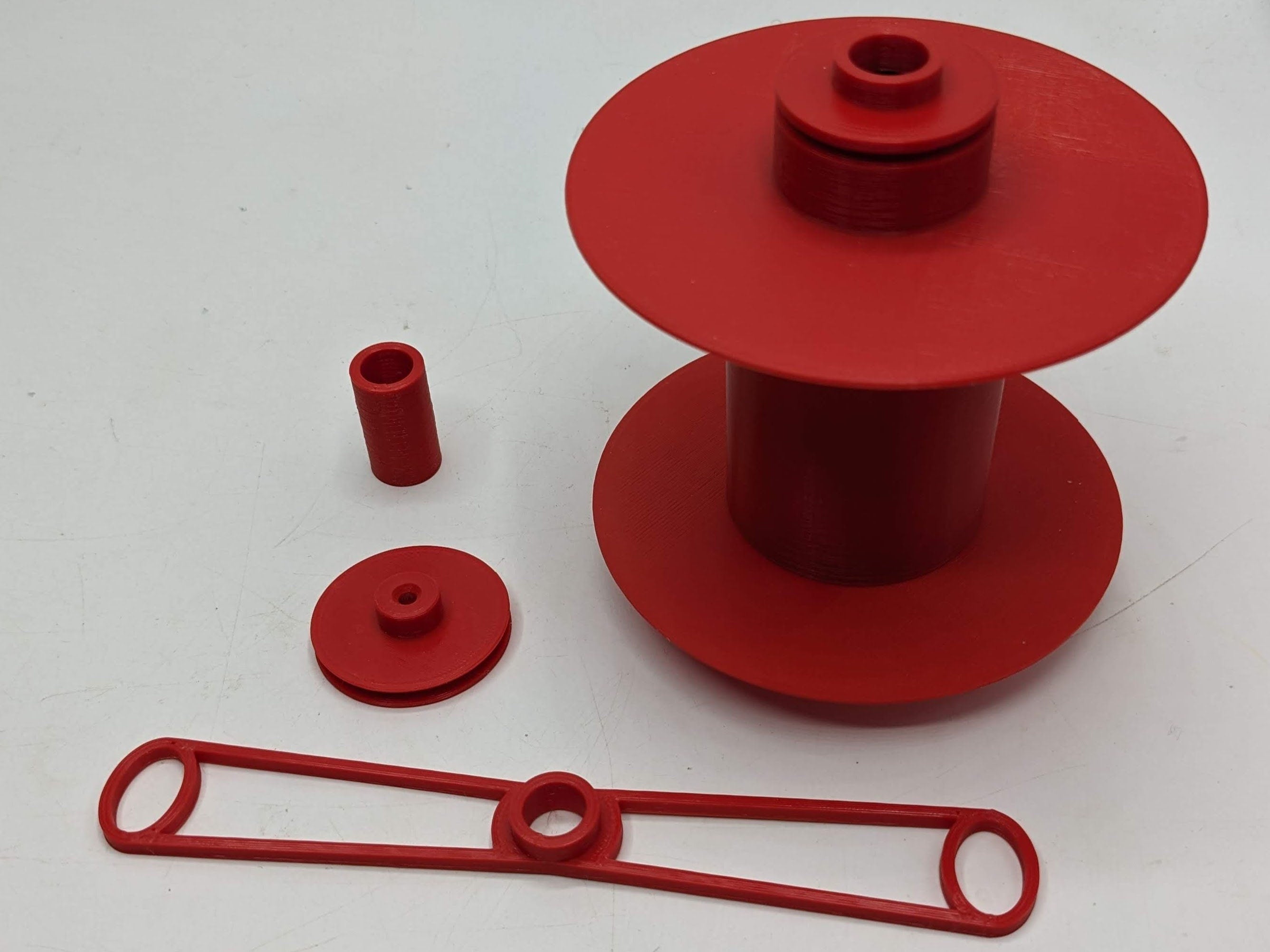 EEW 6.0 Lace Flyer Set (Qty: 1) - Bobbin, Bearings, Flyer Support & Pulley for EEW 6.0 / EEW 6.0 Accessories Set / Eew Spinning Wheel Set